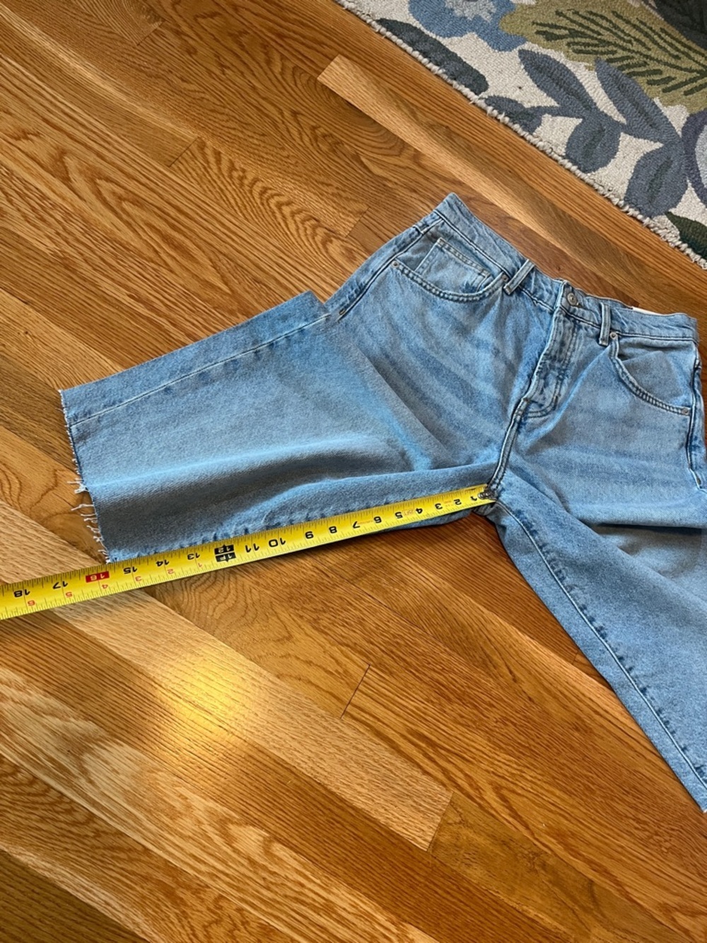We The Free Jam Session Relaxed Capri Size 28 NWT - Picture 7 of 12